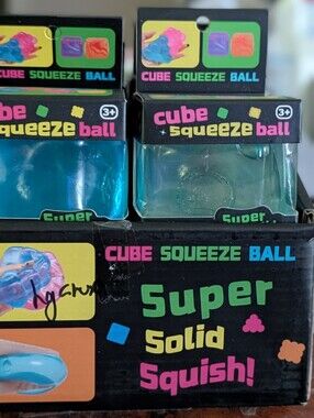 Pick 1 cube squeeze  Squish Stress Toy